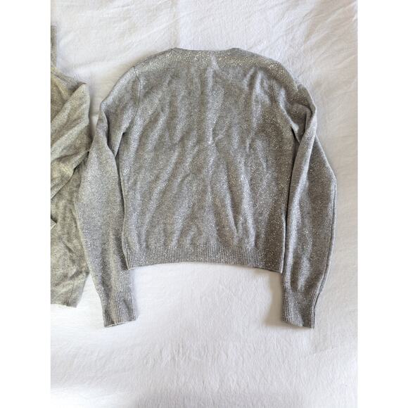 Aqua Cashmere Cardigan And Vintage B. Altman Cashmere Turtleneck Bundle Size S - Picture 2 of 16